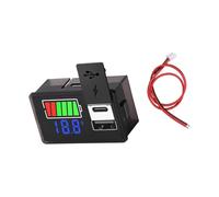 Porta USB/Tipo C Indicatori di Ricarica Della Batteria Misuratore Per Batterie Al Litio Tensioni In Tempo Reale Dispositivi LED Display Digitale Tensioni