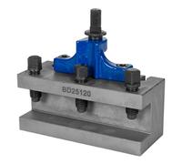 Porta utensile tornio metallo a sede piana 120x25mm Holzmann wzha_gerade