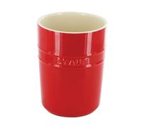 Porta Utensili 11 cm Rosso in Ceramica