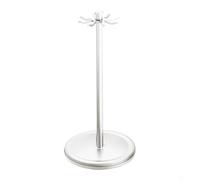 Porta utensili da cucina con 8 ganci, organizer rotante da appendere, offre spazio efficiente e facile accesso agli utensili (bianco)