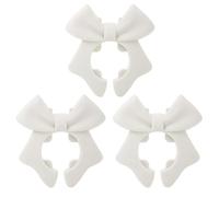Porta Utensili Da Cucina Flessibile Con Cucchiaio A Forma Bowknot Decorativo Clip Resto Protetta Per La Maniglia Pentole Resistenti Cucchiaio Laterale Decorativo Resistente Calore