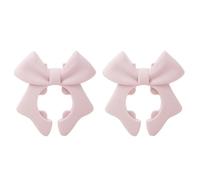 Porta Utensili Da Cucina Flessibile Con Cucchiaio A Forma Bowknot Decorativo Clip Resto Protetta Per La Maniglia Pentole Resistenti Cucchiaio Laterale Decorativo Resistente Calore