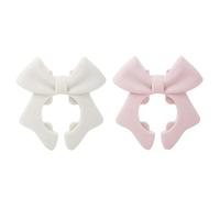 Porta Utensili Da Cucina Flessibile Con Cucchiaio A Forma Bowknot Decorativo Clip Resto Protetta Per La Maniglia Pentole Resistenti Cucchiaio Laterale Decorativo Resistente Calore