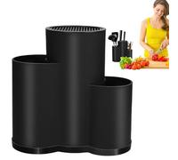 Porta utensili da cucina - Organizer per posate multifunzione in Pp | Mensola per posate a 3 scomparti, design per bacchette, casa e cucina comerci