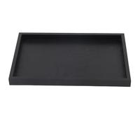 porta utensili in legno massello di forma rettangolare per colazionepranzo, cena, caffè, barbecue(30x20x2cm), Vassoio da portata in legno Tea Trays