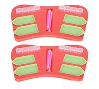 Porta vassoi per painting diamante - organizer scrivania compatto, struttura robusta, materiali eco compatibili, ideale per adulti & bambini, 4 scomparti, conservazione facile