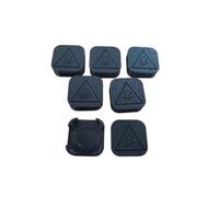 Porta Veleno per Gel Insetticida - Set da 6 Trappole Riutilizzabili in Stampa 3D con Chiusura Sicura, Incisione di Pericolo e Lavaggio Facile - Per Formiche, Scarafaggi e Blatte (Nero)