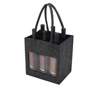 Porta vino per 6 bottiglie - Tote da vino da viaggio con manico | Borsa per il trasporto di , borsa da viaggio impermeabile per viaggi, archiviazione sicura di 6 bottiglie di rosso, multicolore, Se