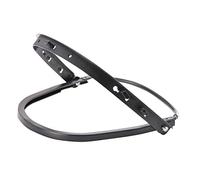 Porta visiera per caschetti da lavoro serie Expertbase, versatile e sicuro di facile montaggio tramite una molla flessibile, posizione di riposo per uso intermittente, colore nero