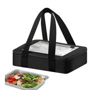 Porta Vivande Calde,Borsa Termica Portatile Pieghevole,Contenitore Per Piatti E Teglie In Alluminio Con Coperchio - Per Conservazione Trasporto Consegna Pasti Viaggio Barbecue Cucina Festa Raduno Picn