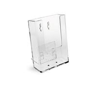 Taymar DIN lungo (DL), DIN A6, porta volantini da parete, porta volantini da tavolo con clip di supporto