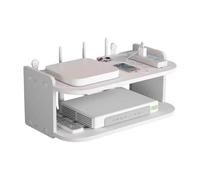 Porta Wifi Da Parete Mensole Modem Rack for La Router Decoder Scatola Nascondi Cavi Mensola for TV Ripiani Galleggianti(30 * 19.5 * 13cm)