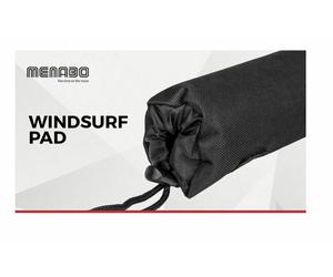 PORTA WINDSURF PAD CANOE MENABO CON DUE CINGHIE E STRISCE A STRAPPO SICURO