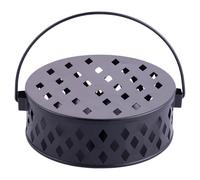 Porta zampirone con coperchio, nero, Happy Garden