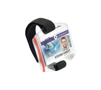 Portabadge da braccio - 5,4 x 8,5 cm - Durable - conf. 10 pezzi