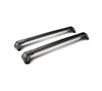 Portabagagli Barra Portatutto Camion Silenziosa Speciale Cinghia Lega Alluminio Per BMW Serie 5 I5 G60 4 Porte Berlina 2024+ Barre portapacchi(B)