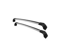 Portabagagli Barre Barre Portatutto Per Hyundai Per Santa Fe IV (TM) III (DM) 2012- Barre Portatutto Laterali Per Bagagli Barre Trasversali 2 Pezzi(Sliver and black)