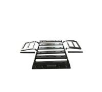 Portabagagli Barre Barre Portatutto Per Wrangler JL 2018-2023 4 Porte Portapacchi Portapacchi Da Tetto Cestino Portaoggetti