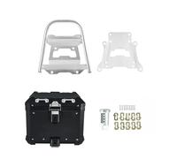 Portabagagli Borse Laterali Per Moto Valigie Laterali Per TIGER 850 900 2020-2023 Supporto In Acciaio Inossidabile Scatola In Alluminio Posteriore Portapacchi(BK TOP BOX SL RACK)