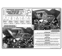PORTABAGAGLI LATERALE MONOKEY HONDA CBF 500/600/1000