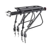 Portabagagli Per Biciclette Bicycle Cargo Carrier 24-29 pollici Biciclette Posteriore portabagagli per reggisella Supporto per il supporto del supporto con strumento di installazione 100 kg Load Porta