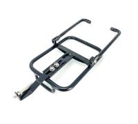 Portabagagli Portapacchi Anteriore Per Bicicletta Pieghevole Da 14 Pollici, In Lega Di Alluminio, Per Dahon BYA412 K3 Portapacchi Posteriori(Nero)