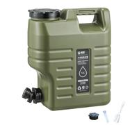 Portabagno portatile da 12 l, senza BPA, con rubinetto, grande capacità, senza perdite, multifunzione, per auto, per campeggio, escursionismo, stoccaggio di emergenza