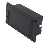 Portabatteria 9v Nero Eq08 per Chitarra e Basso in Plastica