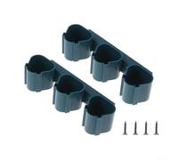Portabatteria verticale per Bosch 10 8V 12V massimizza lo spazio di archiviazione (blu)