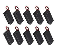 Portabatterie AA 2 pezzi, cavi, interruttore, supporto batteria, DIY, elettro...