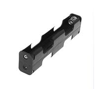 Portabatterie AA con retro lungo per custodia a 6 V a doppio lato, contenitore a bottone da 9 V, in plastica ABS