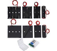 Portabatterie AA Gtiwung 8Pcs: Custodia Pratica e Resistente per Batterie