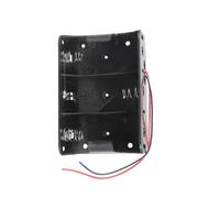 Portabatterie LR20 D con design di connessione sicura e ABS ad alto impatto per attrezzatura esterna ed elettronica domestica Scenario multiplo D Cell Battery Holder