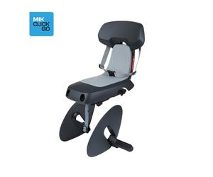 Portabebè AR su portapacchi Polisport Guppy Junior Comp. Mik HD grigio chiaro c