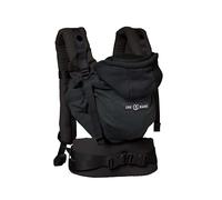 Love Radius HoodieCarrier 2 - Portabebè fisiologico per neonati fino a 3 anni, 3 posizioni ventrale, anca, schiena (Black Forest)