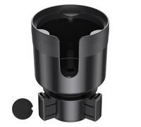 Portabevande Adattatore Espansore Portabicchieri Auto con base regolabile Universale Dell'auto Del Supporto Della Bevanda Compatibile con bottiglie e tazze grandi