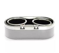 Portabevande Console Centrale Per Supporto Pieghevole Universale Auto Bottiglie Di Acqua E Caffè Supporti Lattine Posacenere Bevande Portabicchieri Portabottiglie(Silver)