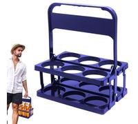 Portabevande, contenitore per latte riutilizzabile, con manico | Borraccia riutilizzabile pieghevole organizer per auto, pub, matrimoni, vita familiare, picnic, restauro