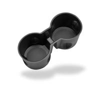 Portabevande della console Compatibile Con Tesla Per Model 3 Modely Portabicchieri Con Controllo Centrale Portabicchieri Limitatore Accessori Per La Modifica Del Cuscinetto In TPE(Black)