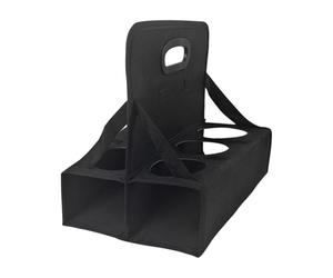 Portabevande Per La Consegna | Borsa Pieghevole della Spesa, Borsa Da Bevande, Portabicchieri Riutilizzabile Isolato, Perfetto Per La Consegna Di Alimenti E Prendi