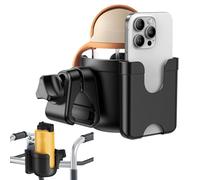 Portabevande per passeggino, portabicchieri per passeggino, modello rotativo a 360 gradi per passeggini, portabottiglie per passeggini, portabottiglie per passeggini, per sedie a rotelle, scooter