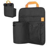 Portabevande per poltrona da spiaggia - 27 x 26 cm, 600D Oxford, borsa di fissaggio, telefono snack, per riporre oggetti portatili, il posizionamento di occhiali da sole e bottiglie d'acqua