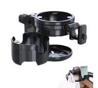Portabevande per Walker | Clip On Stroller Cup Holder with Hook | Traveling Commuting Drinks Bracket MultiFunctional For Motorcycle, Scooter
