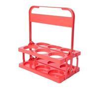 Portabevande pieghevole a 6 fori, leggero e portatile, robusto organizer per bevande compatto, ciotola per la consegna, picnic, giardino, barbecue, ristorante, attività all'aperto, incontri