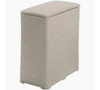 Gedy Cesto portabiancheria Ambrogio in plastica per bagno Beige