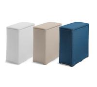 Portabiancheria cesta casalinga a scatola in resina 50x28xH55 cm Ambrogio