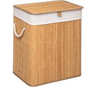 Portabiancheria Rettangolare Bamboo Capacità 60 Litri