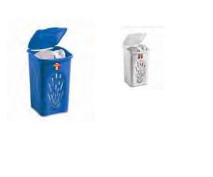 PORTABIANCHERIA TRAFORATO PRIMAVERA BIANCO CM.37x37x56H