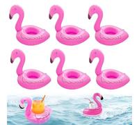Portabibite Gonfiabile, 6 Pezzi Aufblasbares Getränkehalter-Set, Set portabicchieri Gonfiabile, Getränkehalter Pool, Prestazioni Di Lunga Durata/È Facile Da Aufblasbares, per Feste/Vacanze/Bagno
