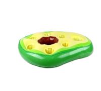 Portabibite gonfiabile galleggiante con scomparti multipli per bevande per piscina e spiaggia, adatto per bar e accessori (avocado)